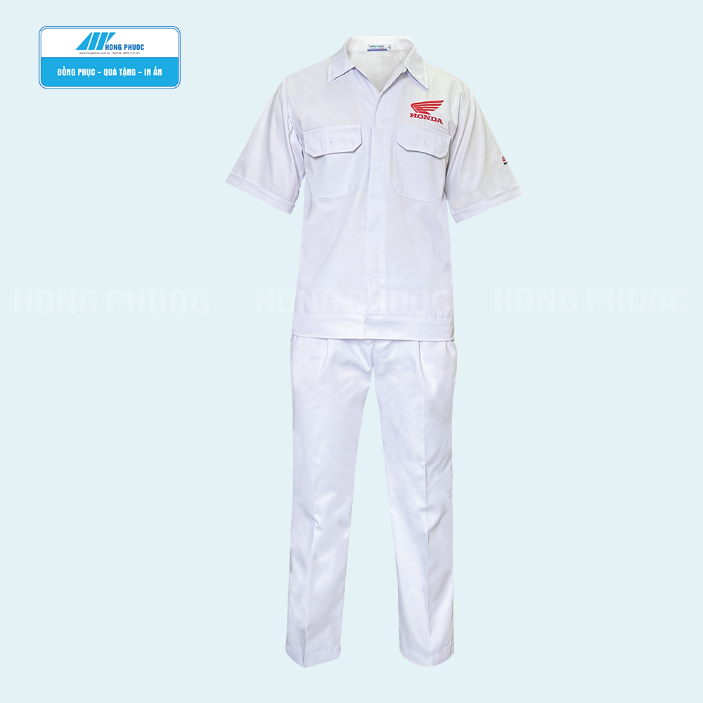 Đồng phục kỹ thuật viên Honda tay ngắn