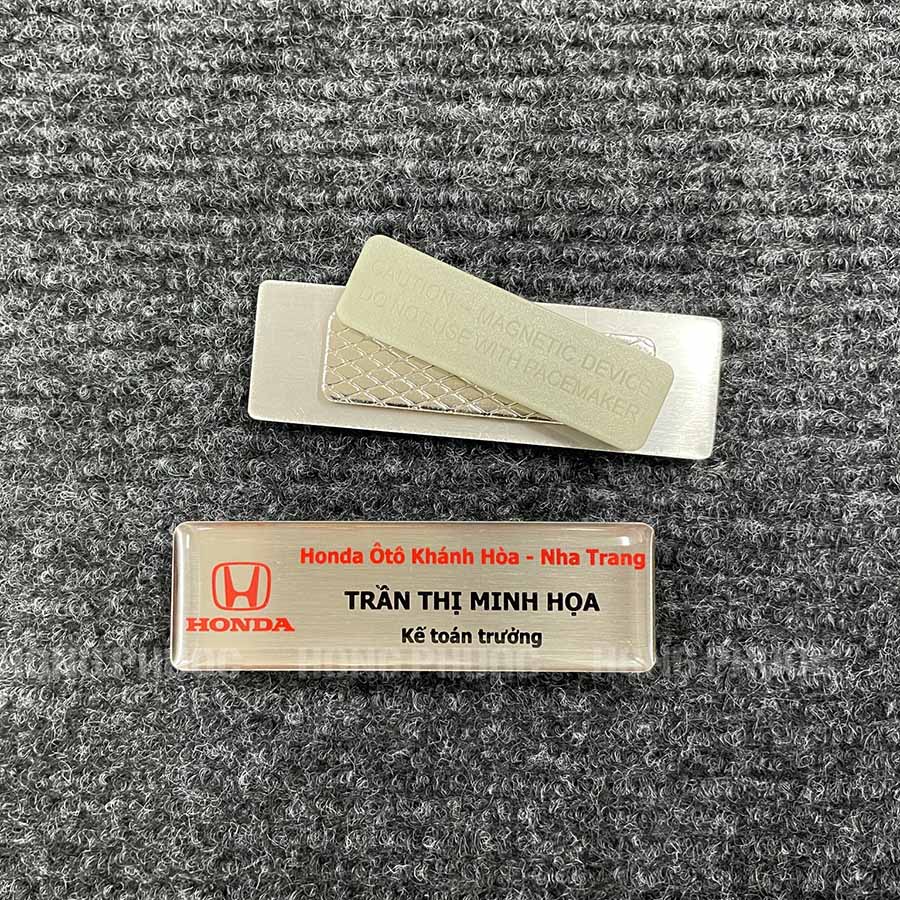 Thẻ tên nhân viên ô tô Honda